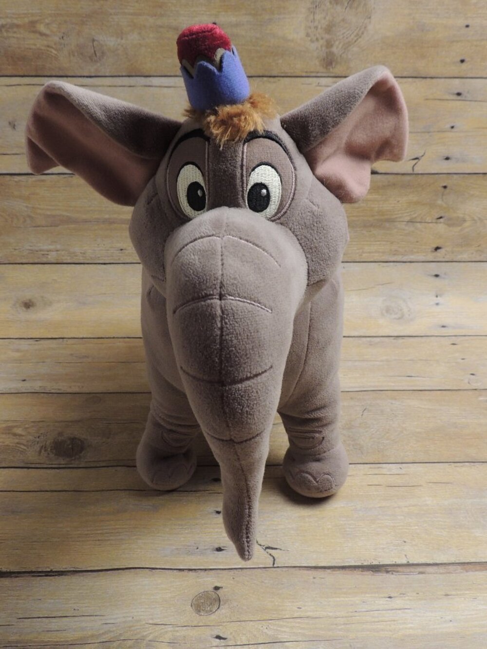 Disney Store Aladdin Abu Elephant Plush Toy Rare 13.5”